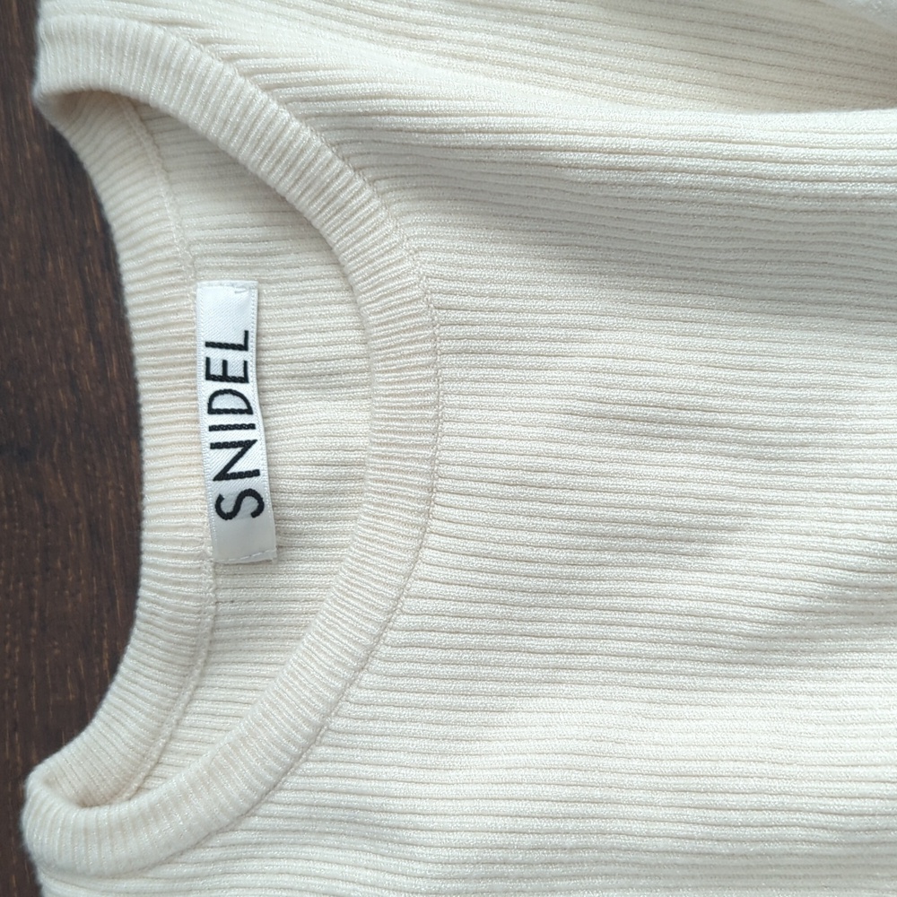 SNIDEL LS Ribbed Top - Picture 8 of 11